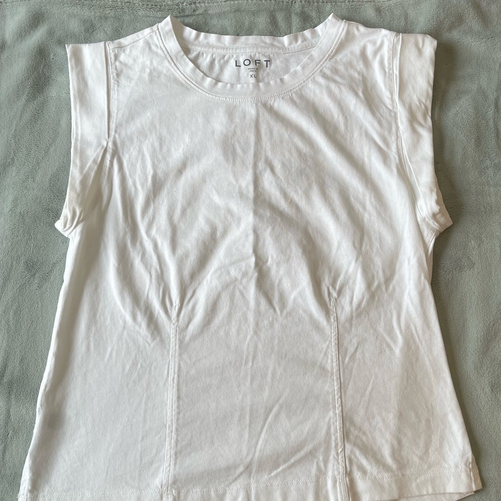 LOFT Classic White Tee